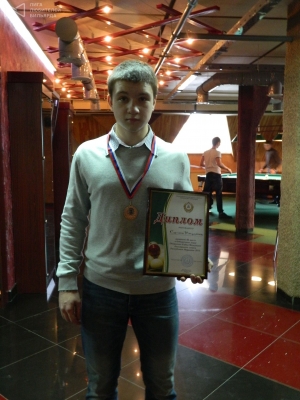 Влад Сергеев завоевал право участия в финале